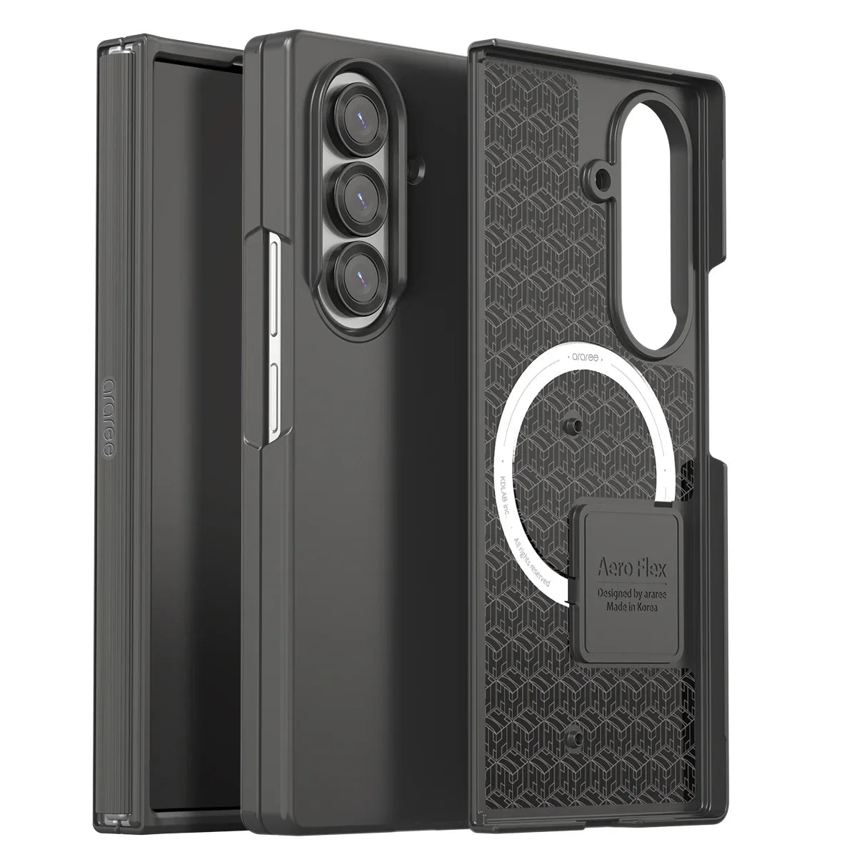 Samsung Z Fold7 Araree Aero Flex Magsafe Case - Black Samsung Z Fold7 Araree Aero Flex Magsafe Case - Black